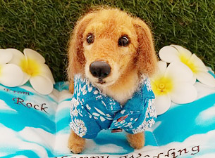 羊毛フェルト人形 アフター