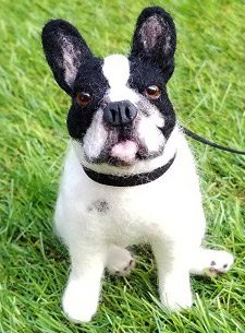 羊毛フェルト人形 アフター