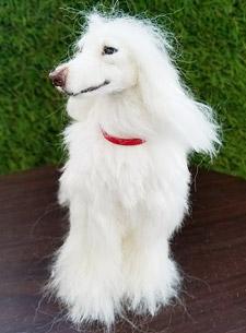 羊毛フェルト人形 アフター