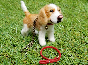 羊毛フェルトキーホルダー アフター