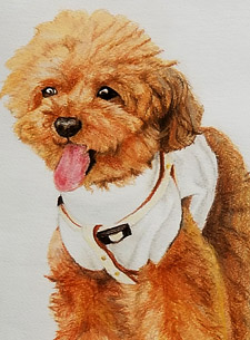 似顔絵 アフター