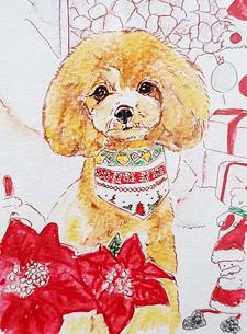 似顔絵 アフター