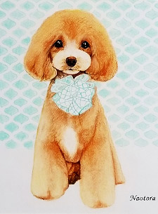 似顔絵 アフター