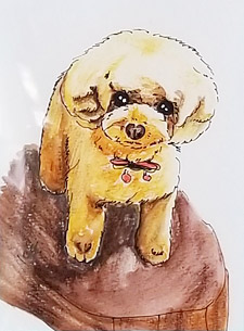 似顔絵 アフター